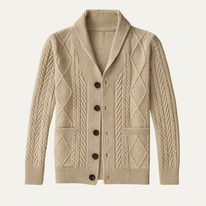 Luxurious Soft Men's Cashmere Cardigan