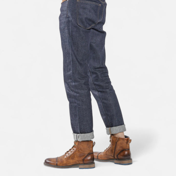 Lightweight Leather Men's Boots