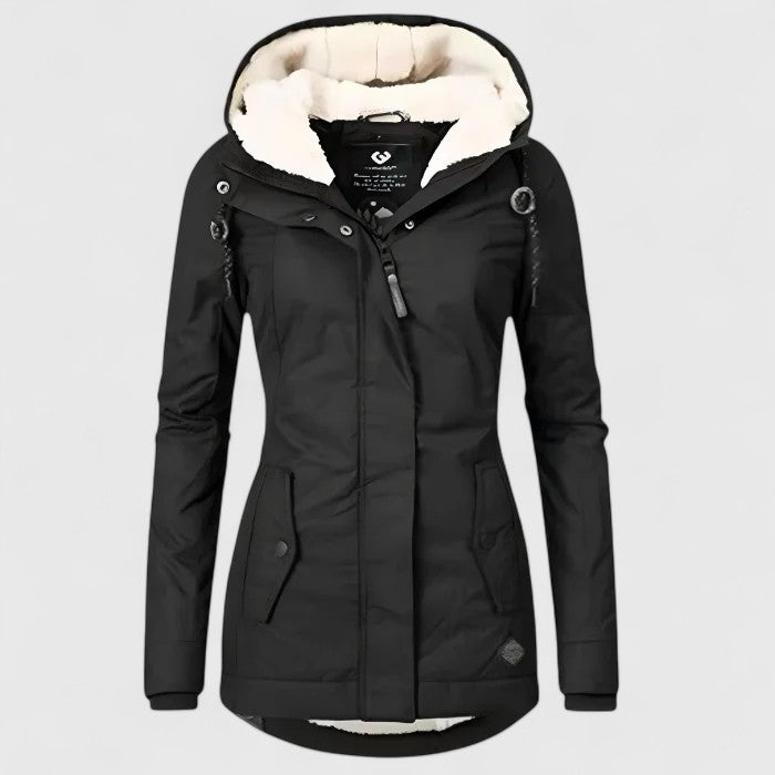 Women's Waterproof Winter Jacket with Hood