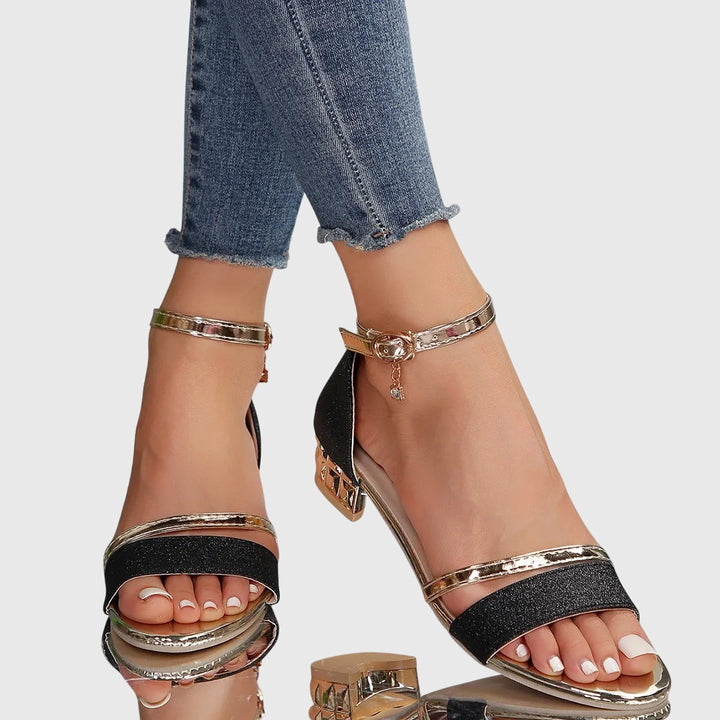 Ergonomic Heeled Women Sandals