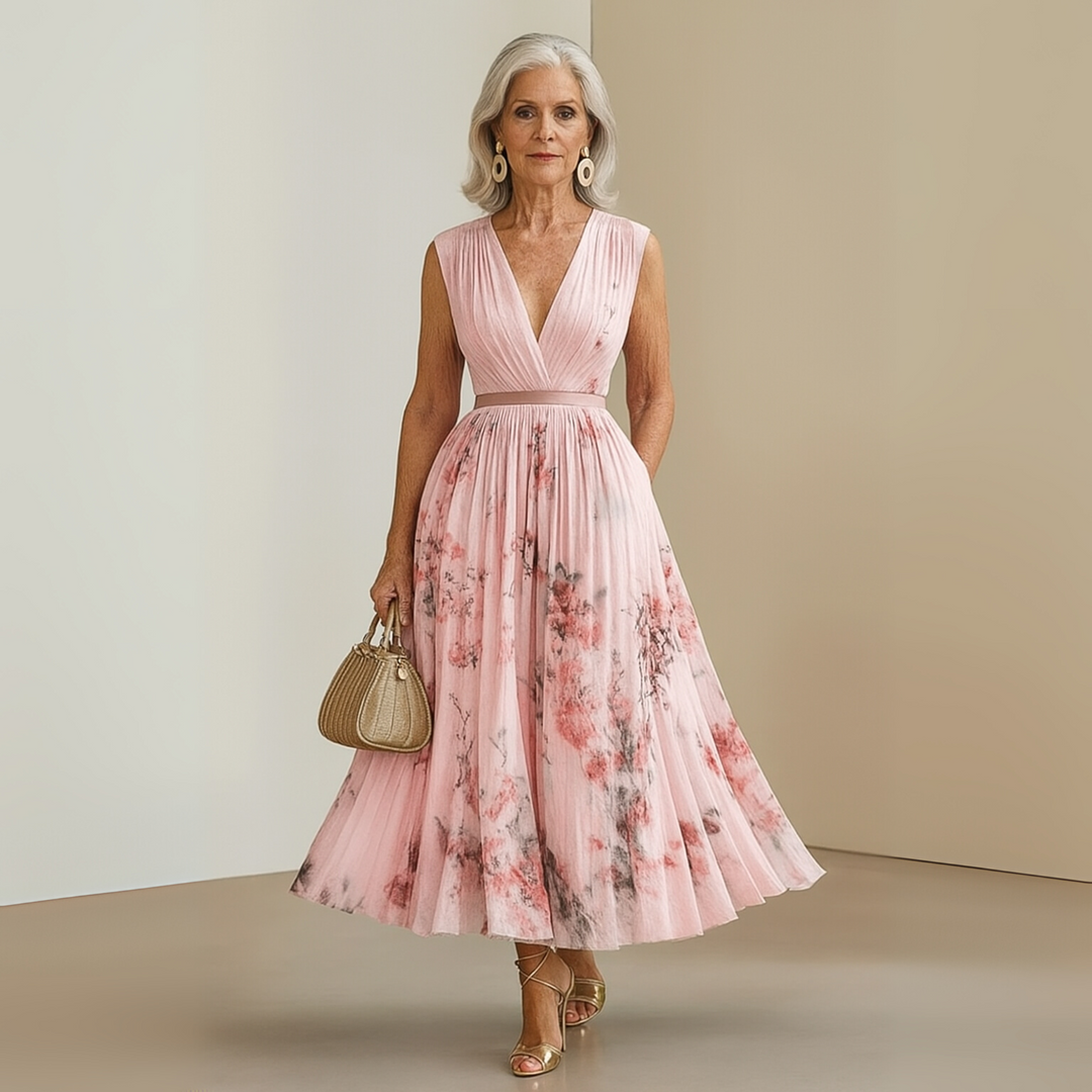 Elegant Lightweight Women's Sleeveless Summer Maxi Dress