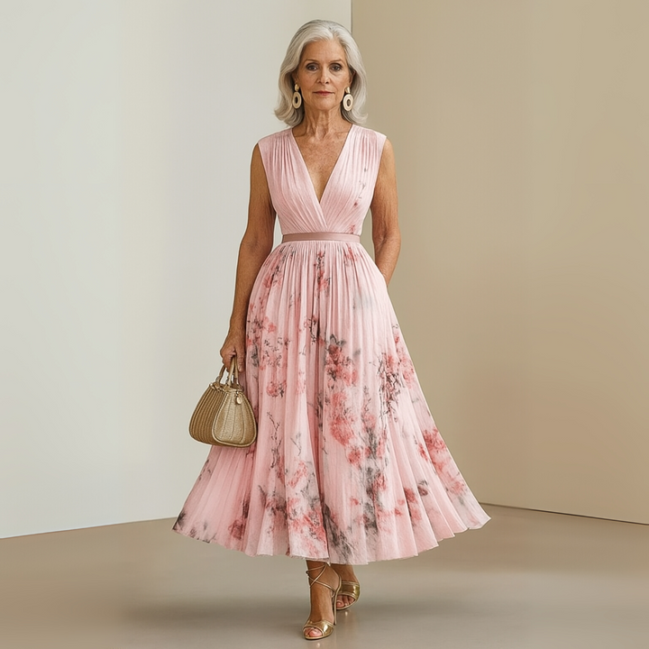 Elegant Lightweight Women's Sleeveless Summer Maxi Dress