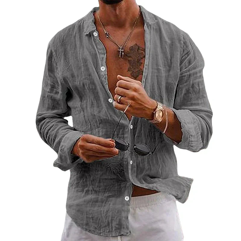 Premium Men's Linen Shirt