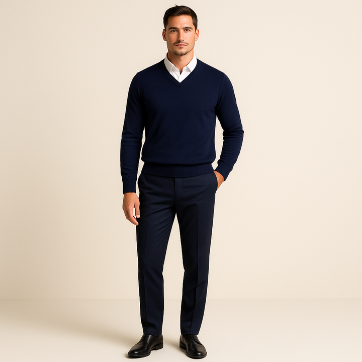 Elegant Premium Men's Wool Sweater