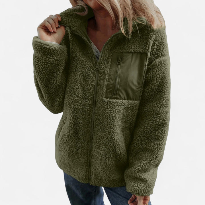 Elegant Warm Fleece Teddy Coat for Women
