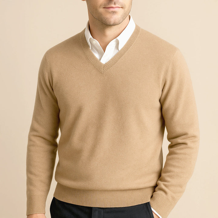 Elegant Premium Men's Wool Sweater
