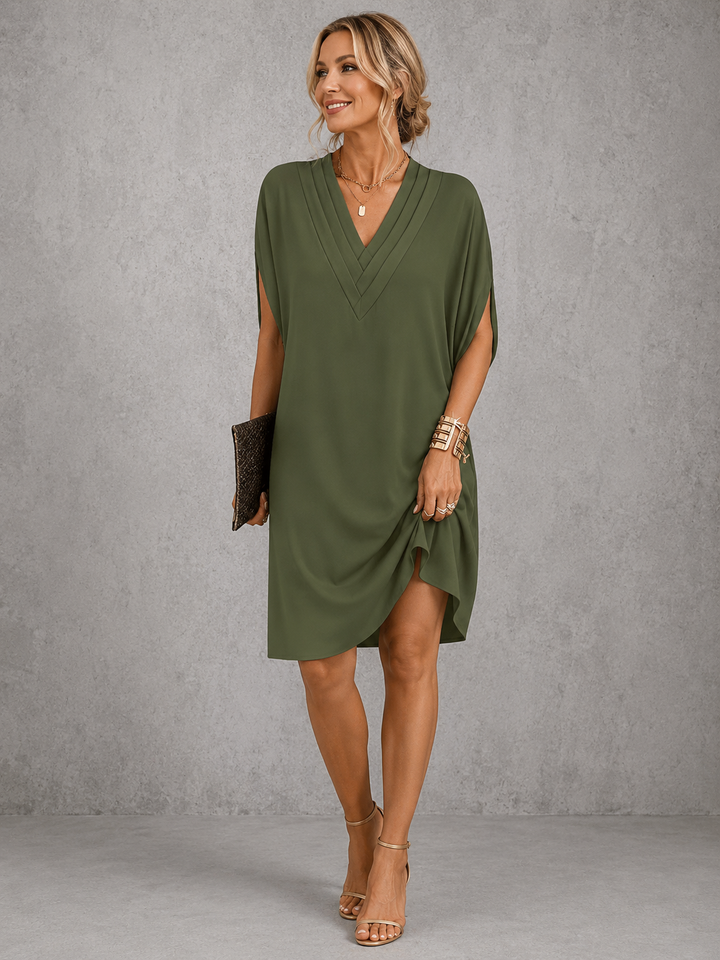 Elegant Slimming Women's Wrap Dress