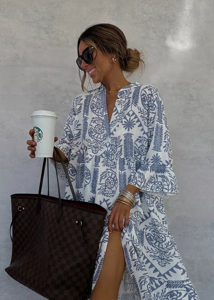 Stylish Printed Women's Dress