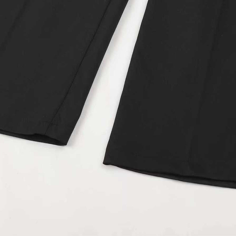 Elegant High-Waisted Women's Trousers