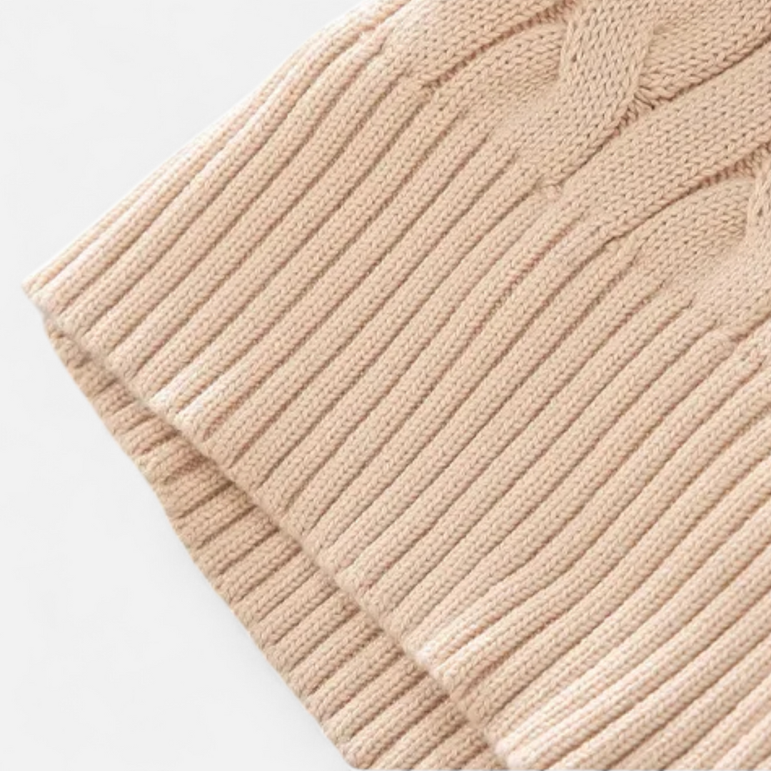 Men's Thick Turtleneck Pullover Sweater with Zipper