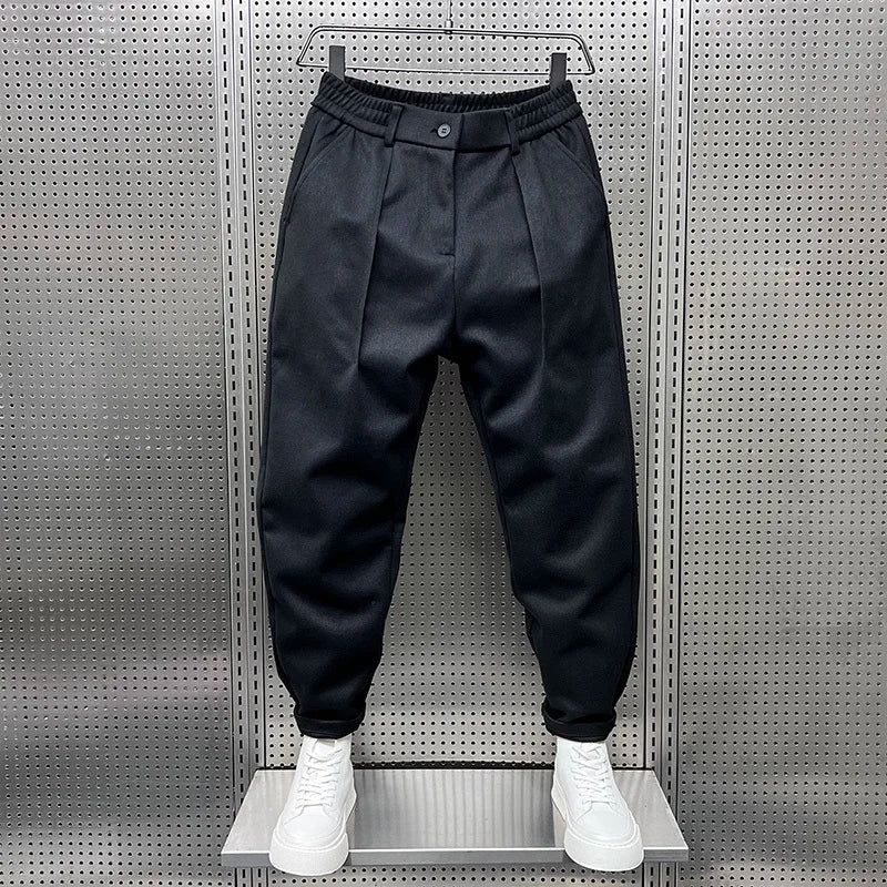 Elegant Mélange Men's Business Casual Pants