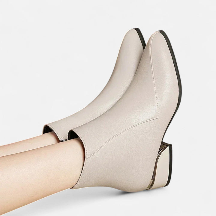 Elegant Pointed-Toe Women's Ankle Boots