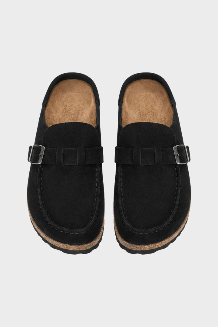 Comfortable Ergonomic Women's Clogs with Buckle