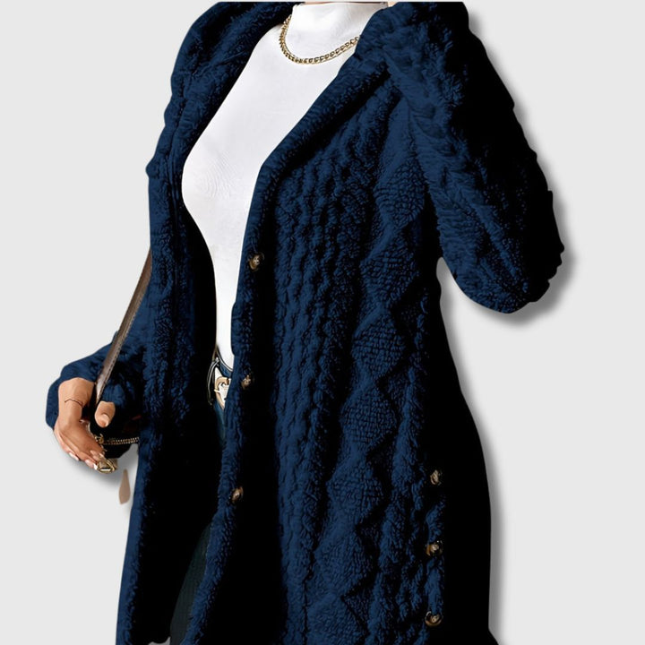 Women's Cozy Hooded Teddy Coat