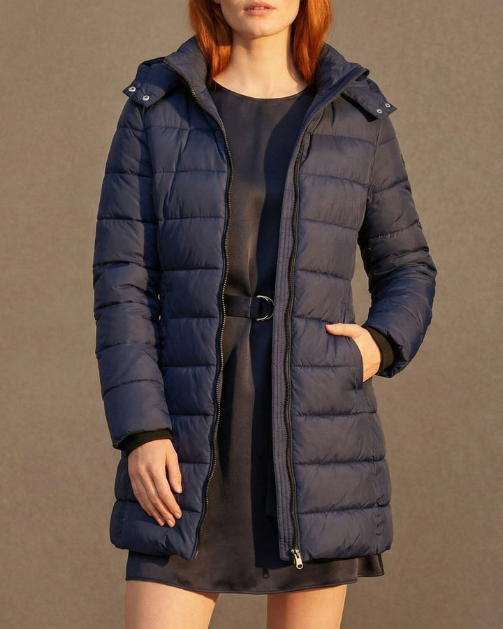 Warm Quilted Women's Puffer Coat