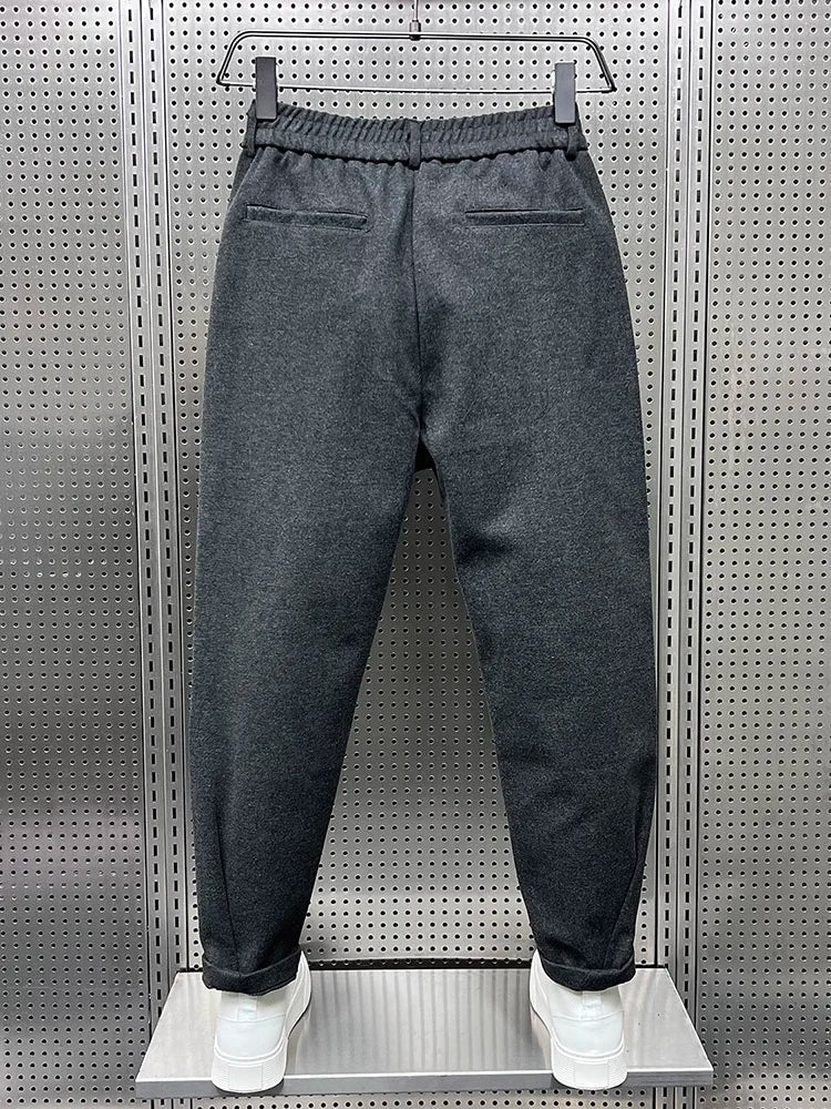 Elegant Mélange Men's Business Casual Pants