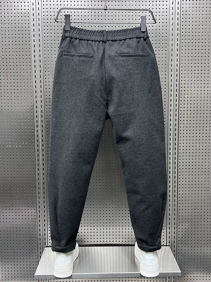 Elegant Mélange Men's Business Casual Pants