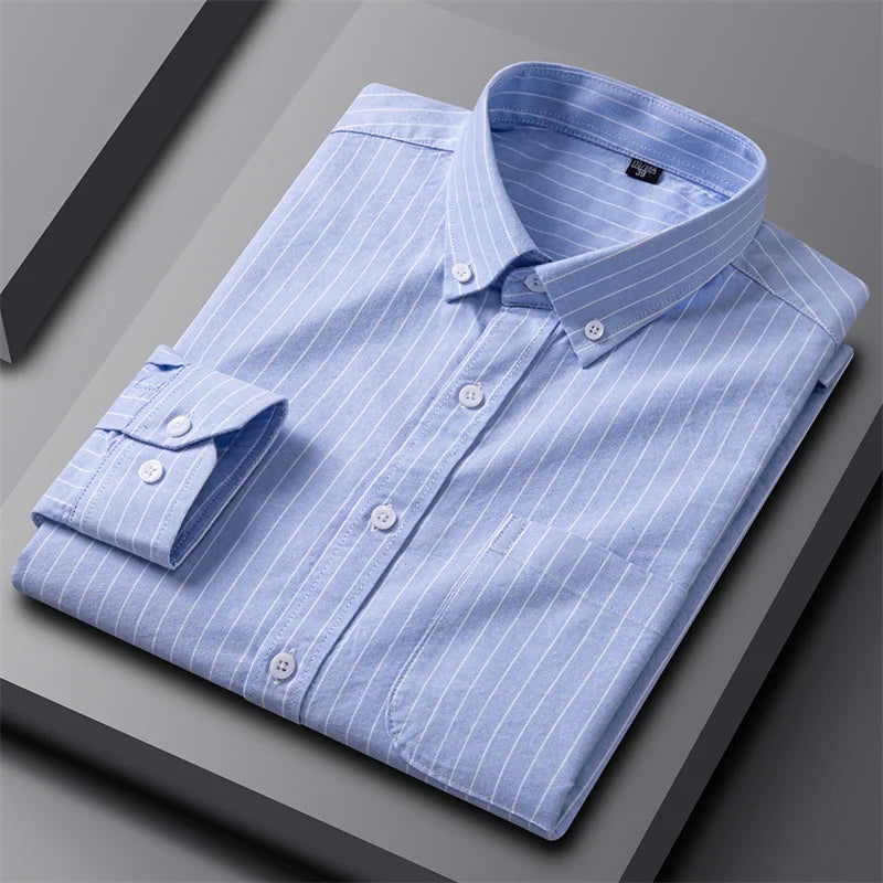 Classic Premium Men Oxford Button-Up Shirt