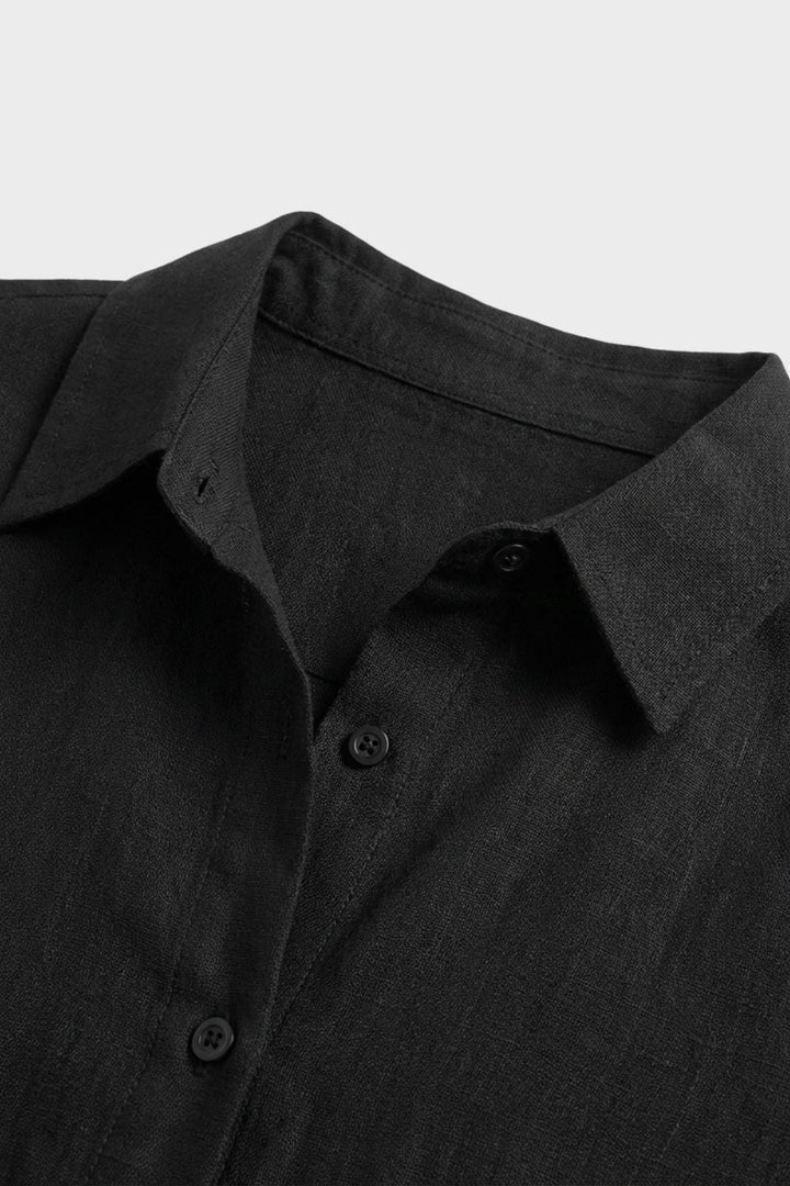 Elegant Long Women's Shirt Dress
