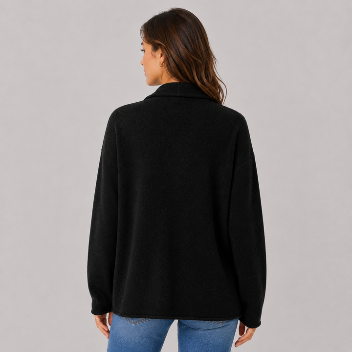 Soft Premium Women's Cashmere Blend Open Cardigan