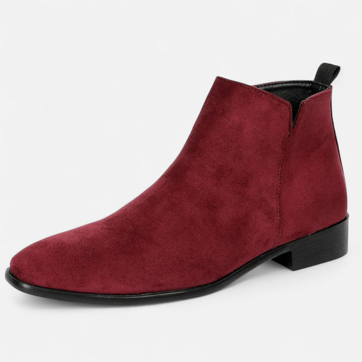 Elegant Square Toe Chelsea Boots for Men
