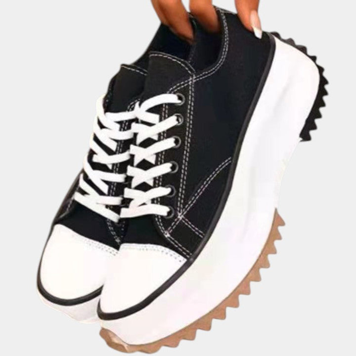 Women's Platform Sneakers with EVA Cushioning