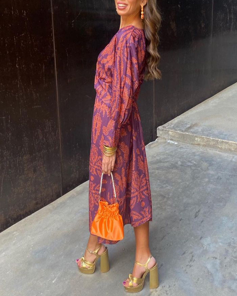 Elegant Flowing Women Maxi Dress for Summer Wedding Guest