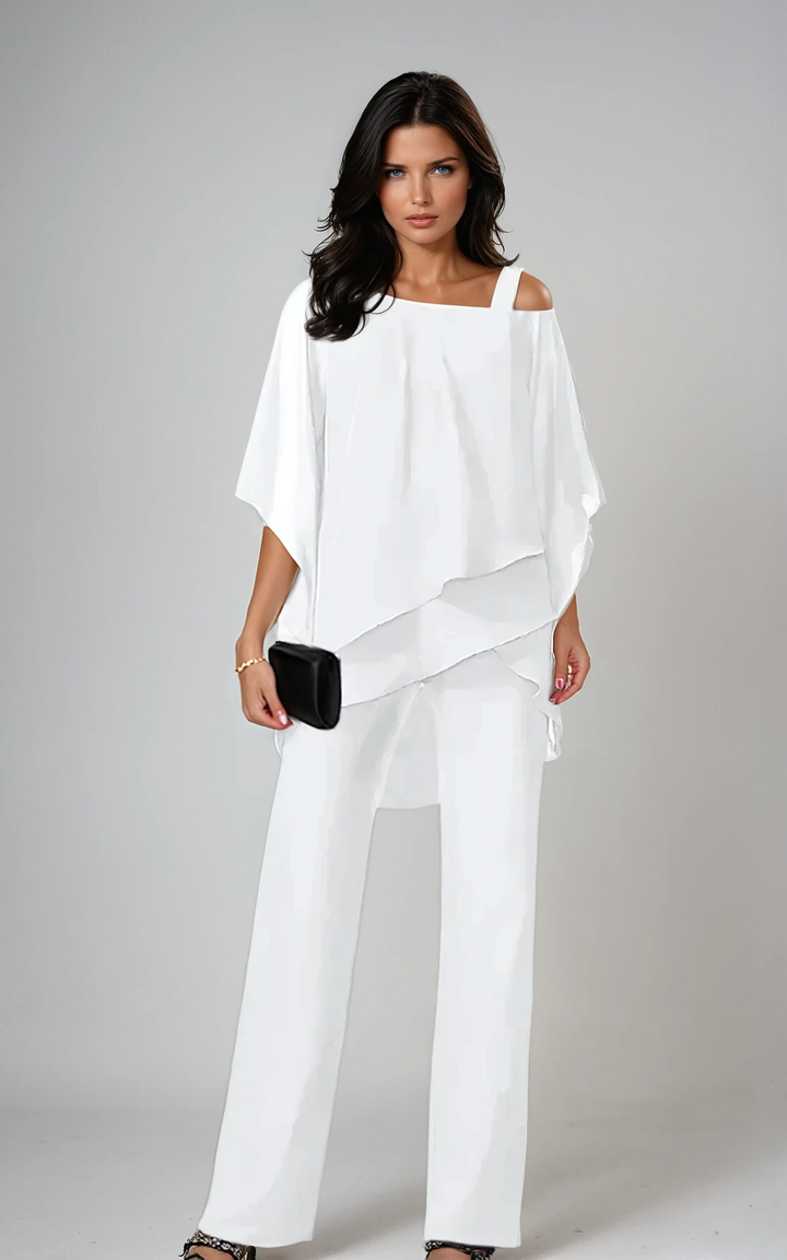 Elegant Layered Women's Two-Piece Set