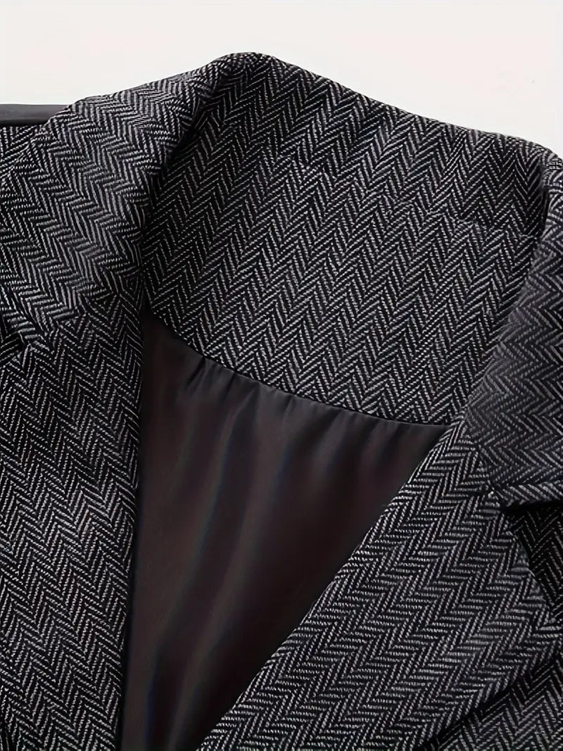 Elegant Men's Vest - Tailored Fit for Business and Casual Wear