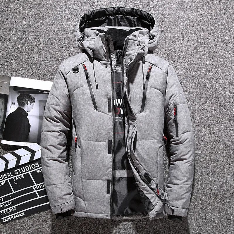 Premium Men's Down Puffer Jacket - Winter Jacket with Down Fill