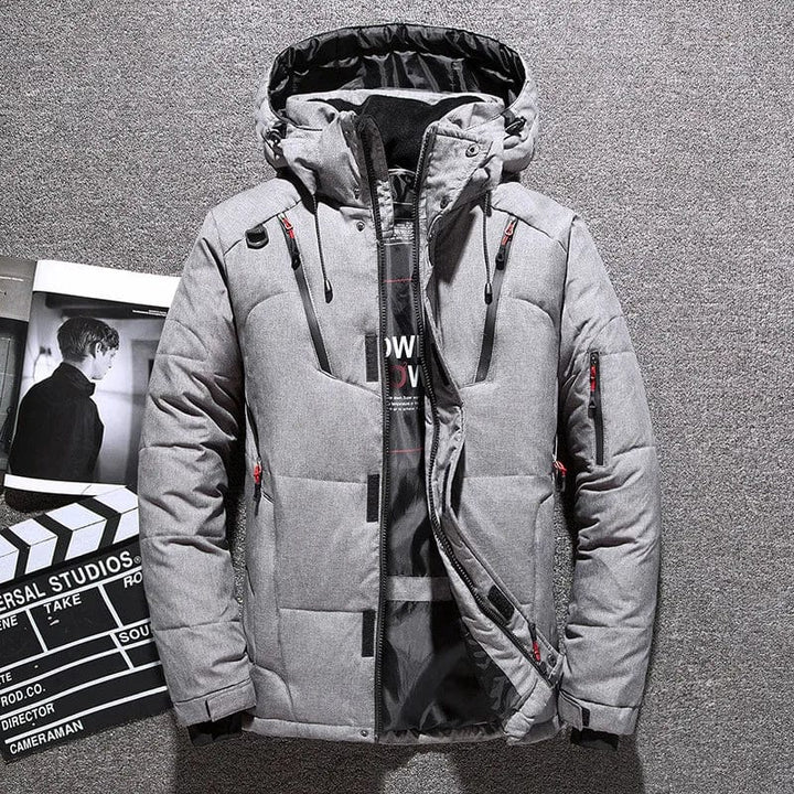 Premium Men's Down Puffer Jacket - Winter Jacket with Down Fill
