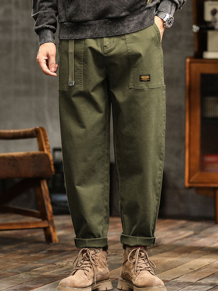 Versatile Relaxed-Fit Men's Utility Pants