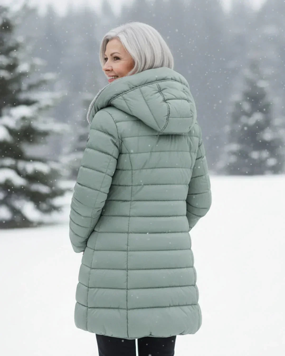 Warm Elegant Women's Padded Winter Jacket