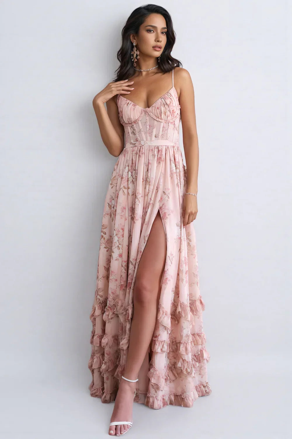Elegant Flowing Women's Summer Dress