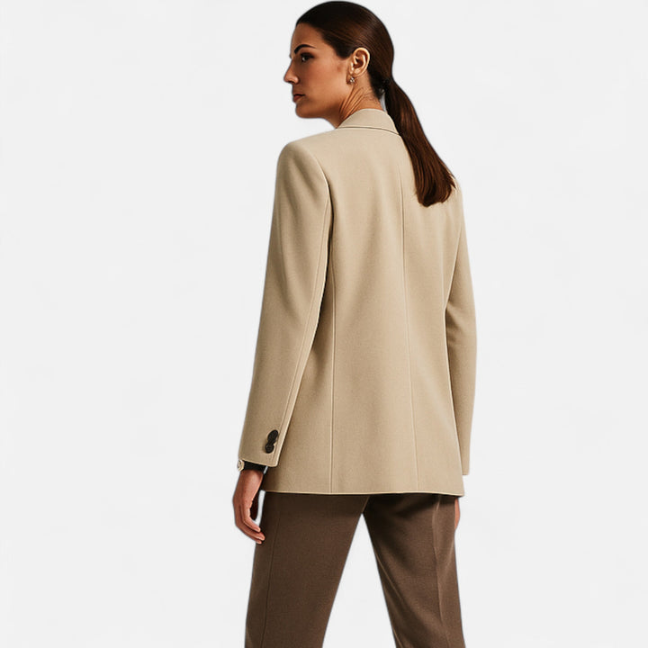 Women's Double-Breasted Vintage Blazer