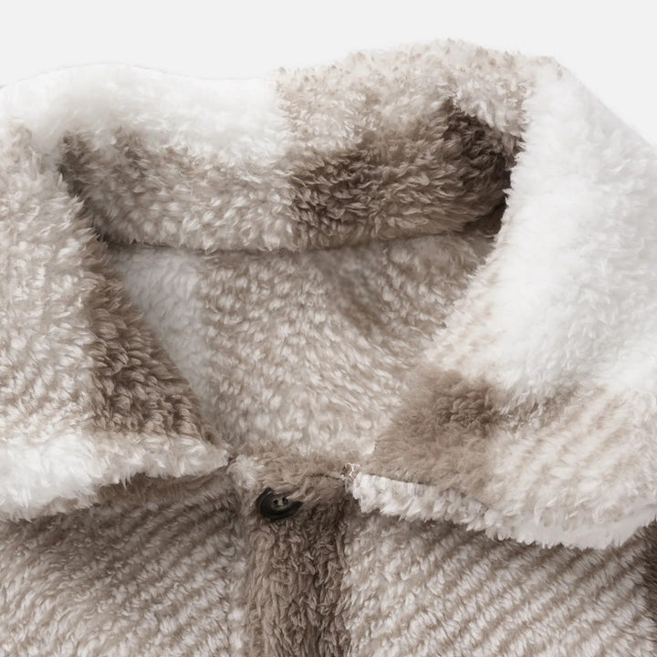 Luxurious Velvet-Soft Men's Fur Jacket