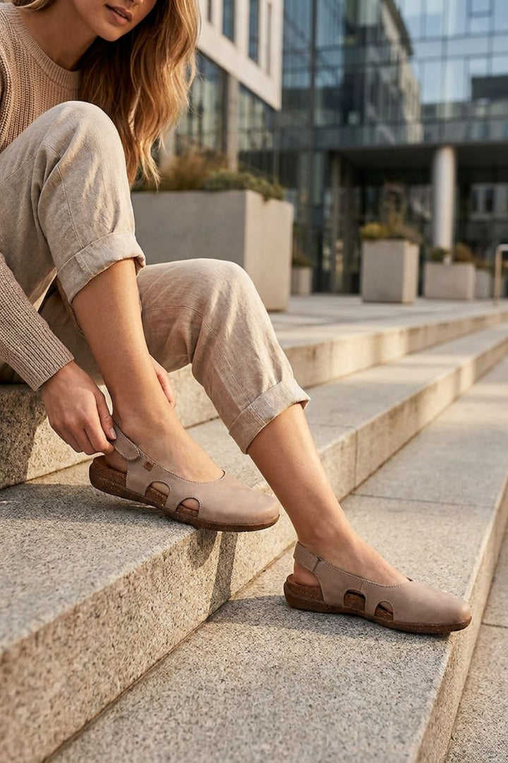 Comfortable Cork Women's Slingback Sandals