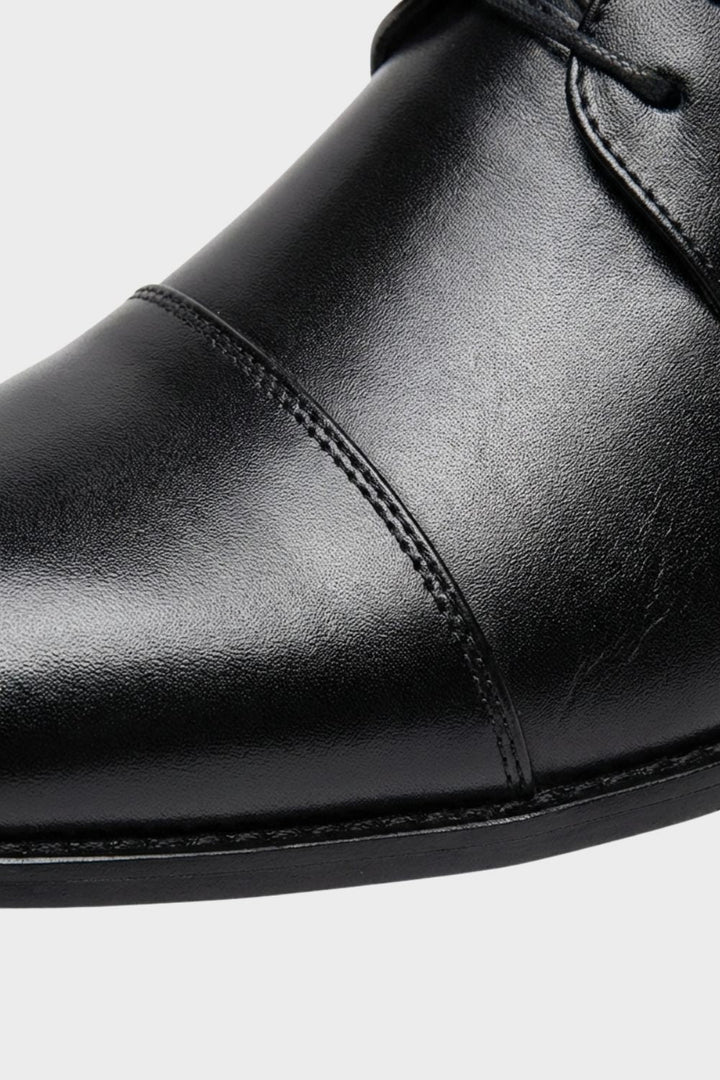 Elegant Men's Leather Lace-Up Dress Shoes