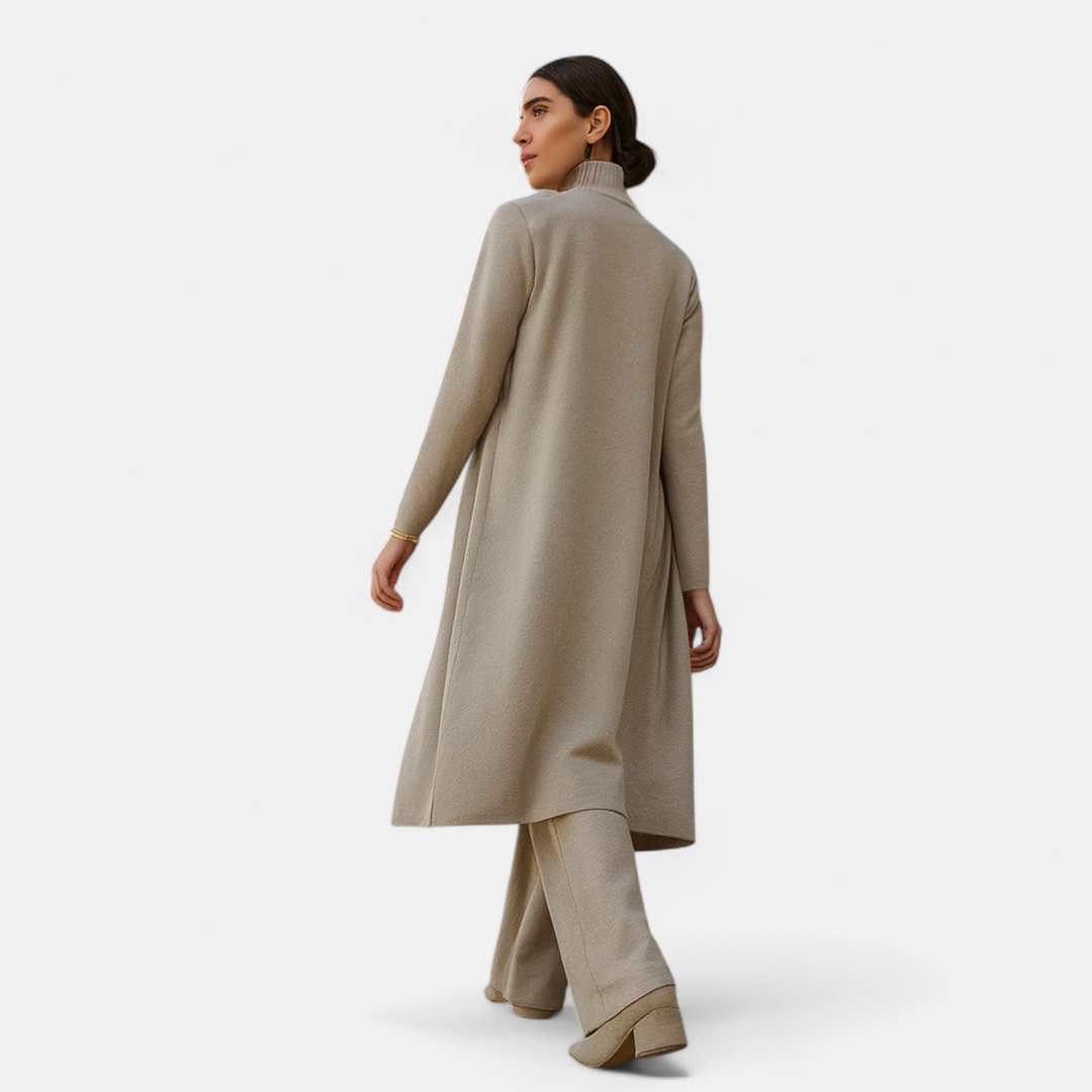 Elegant 3-Piece Knit Cardigan Set for Women