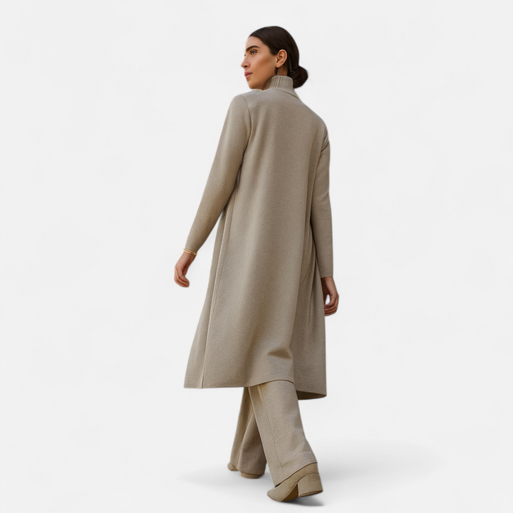 Elegant 3-Piece Knit Cardigan Set for Women