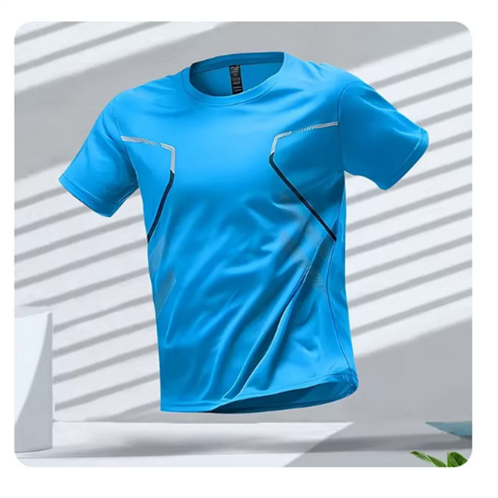 Men's Breathable Athletic T-Shirt - Performance Functional Shirt