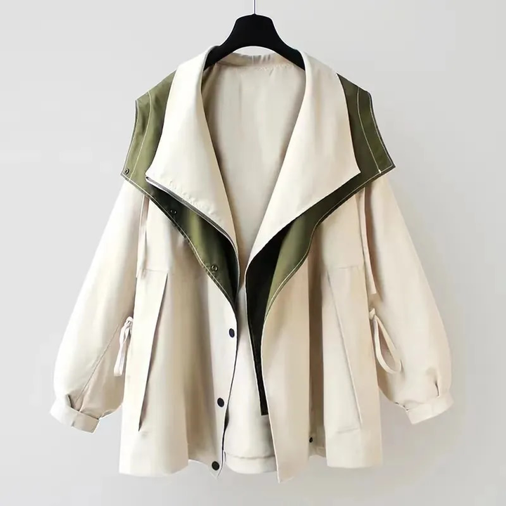 Elegant Weather-Resistant Windproof Women's Jacket