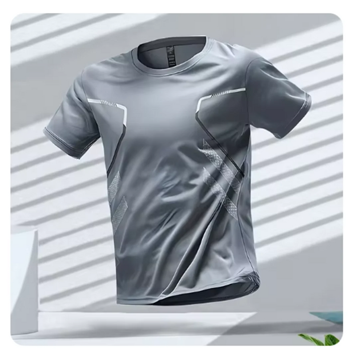 Men's Breathable Athletic T-Shirt - Performance Functional Shirt