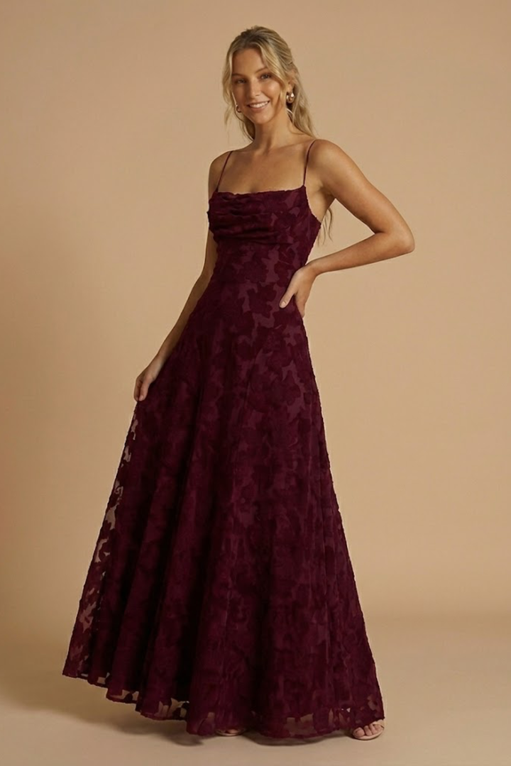 Elegant Sleeveless Women's Floral Maxi Dress