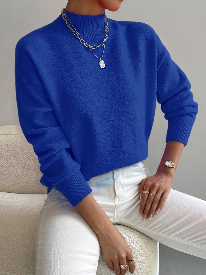 Elegant Women's Turtleneck Sweater - Soft Knit Quality for Stylish Winter Looks