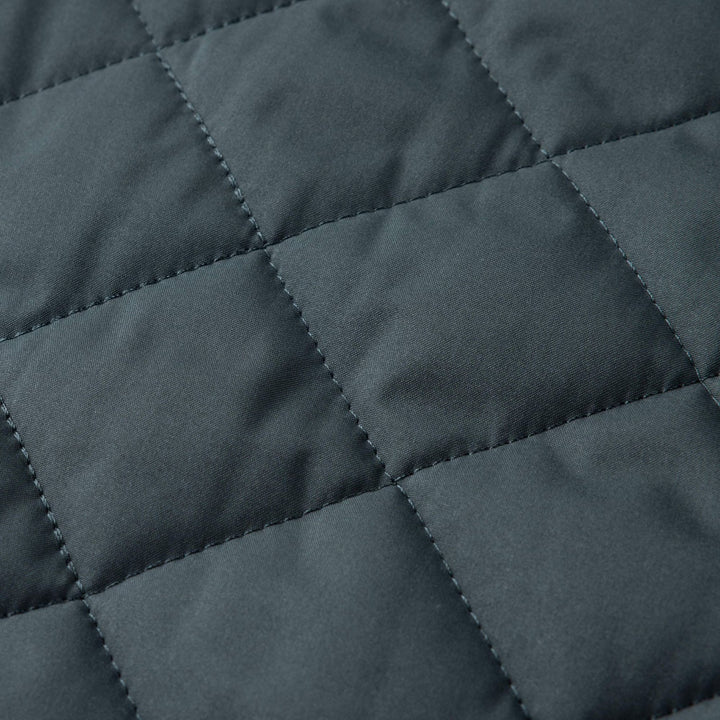 Quilted Warm Men's Winter Jacket with Fleece Lining