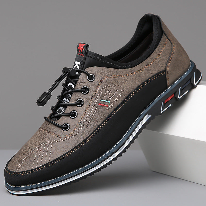 Men's Leather Comfort Sneakers