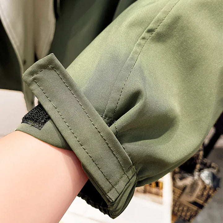 Elegant Weather-Resistant Windproof Women's Jacket