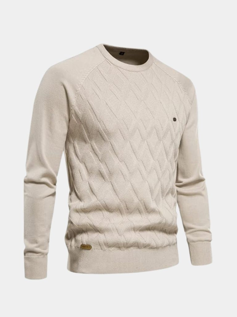 Minimalist Knit Pullover - Cross & Crown - Cross & Crown