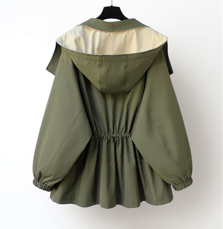 Elegant Weather-Resistant Windproof Women's Jacket